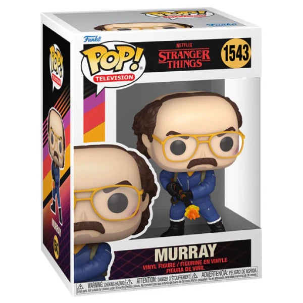 Funko Pop! Stranger Things: Season 4 - Murray with Flame Thrower