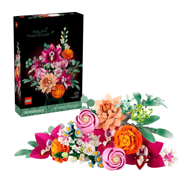 LEGO: Pretty Pink Flower Bouquet