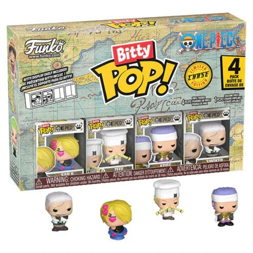PREORDER - Funko Bitty Pop! One Piece - Sanji 4 Pack