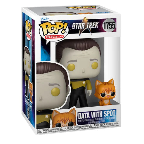 PREORDER - Funko Pop! Star Trek - The Next Generation - Data & Spot