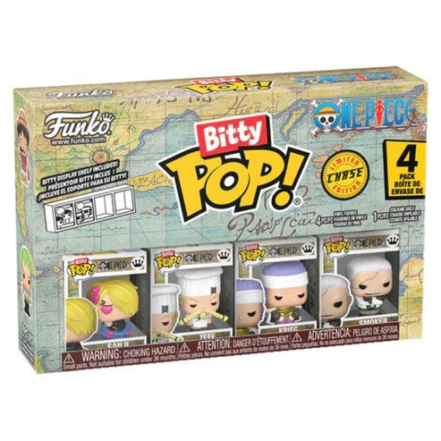 PREORDER - Funko Bitty Pop! One Piece - Sanji 4 Pack