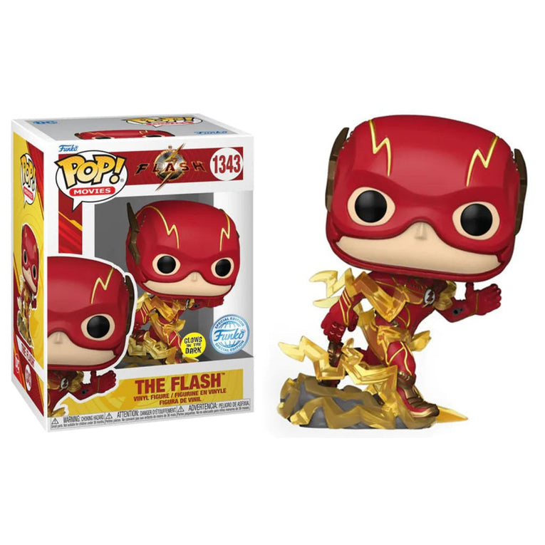 Funko Pop! Movies: The Flash - The Flash Glow in The Dark
