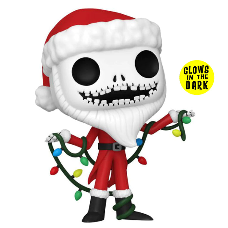 Funko Pop! Disney: The Nightmare Before Christmas - Santa Jack Exclusive Glow In the Dark
