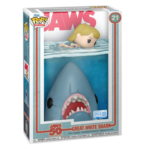 PREORDER - Funko Pop! Jaws - Great White Shark Comic Cover