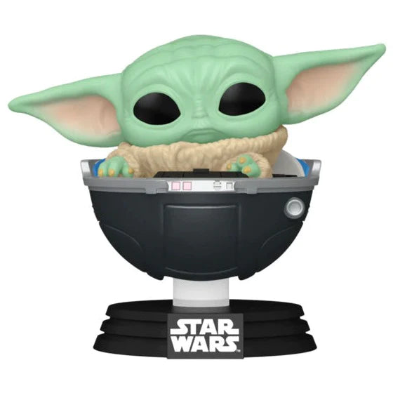 Funko Pop! Star Wars: Mandalorian - Grogu in Hovering Pram