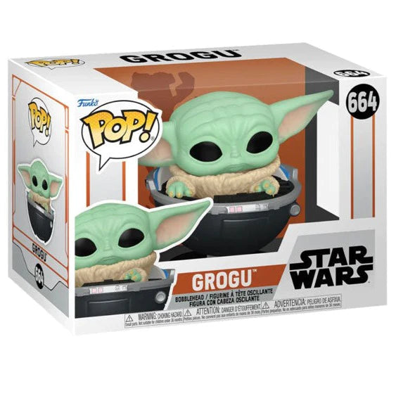 Funko Pop! Star Wars: Mandalorian - Grogu in Hovering Pram