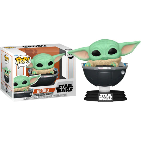 Funko Pop! Star Wars: Mandalorian - Grogu in Hovering Pram
