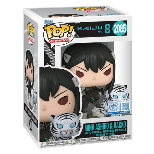 PREORDER - Funko Pop! Kaiju No. 8 - Mina Ashiro & Bakko