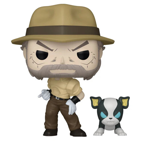PREORDER Funko Pop! JoJo's Bizarre Adventure - Joseph Joestar with Iggy