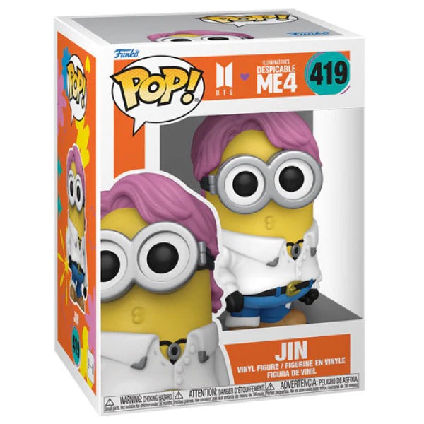 Funko Pop! Despicable Me 4 Minion x BTS - Jin