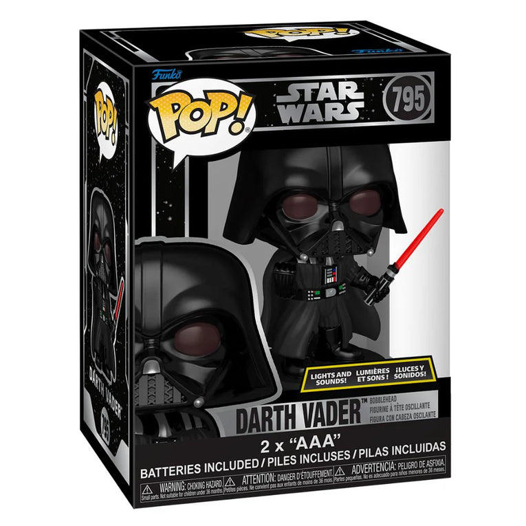 PREORDER - Funko Pop! Star Wars - Darth Vader with Sound & Lights