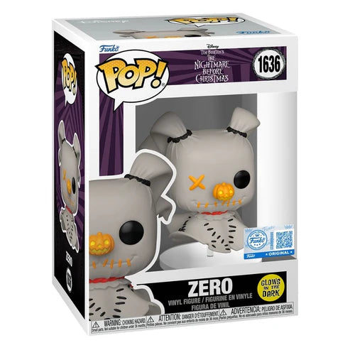 Funko Pop! The Nightmare Before Christmas - Zero Patchwork Glow