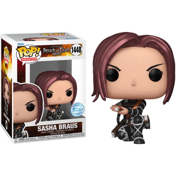 Funko Pop! Attack on Titan - Sasha Season 5 Exclusive Metallic