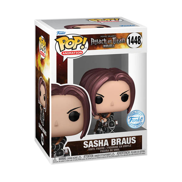 Funko Pop! Attack on Titan - Sasha Season 5 Exclusive Metallic