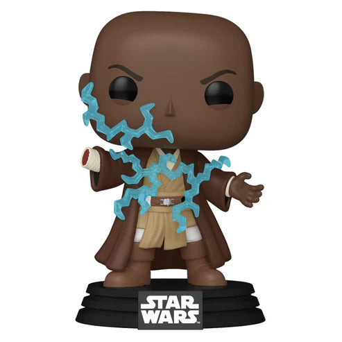 PREORDER - Funko Pop! Star Wars - Mace Windu Electricity Glow