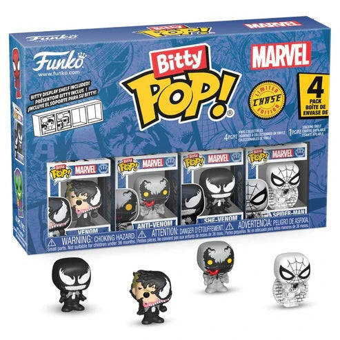 Funko Bitty Pop! Spider-Man Series 3: 4 Pack
