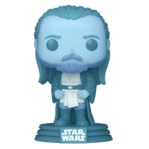 Funko Pop! Star Wars: Obi-Wan Kenobi 2022 - Qui-Gon Jinn Force Ghost Glow