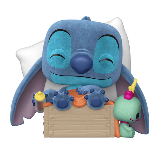 PREORDER - Funko Pop! Lilo & Stitch - Sleeping Stitch in Box Flocked