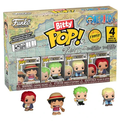PREORDER - Funko Bitty Pop! One Piece - Luffy 4 Pack