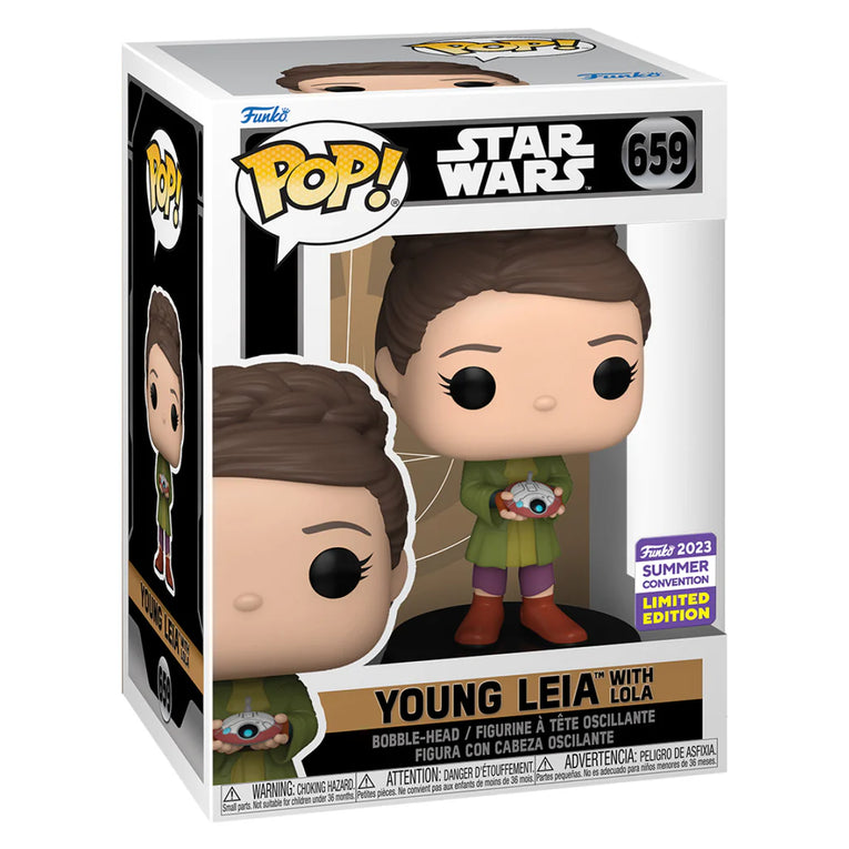 Funko Pop! Star Wars - Young Leia with Lola