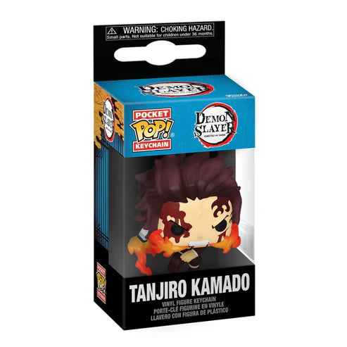Funko Pop! Pocket Keychain: Demon Slayer - Tanjiro Dancing Flash