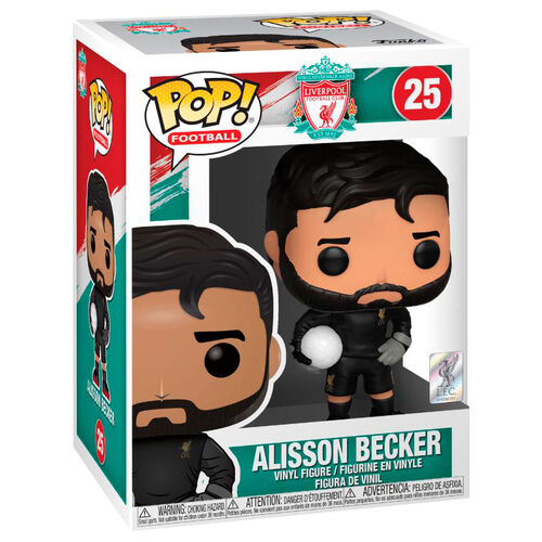 Funko Pop! Liverpool: Alisson Becker