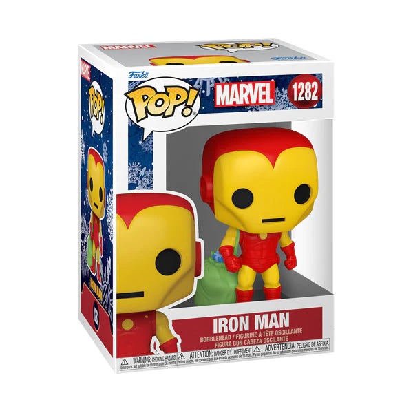 Funko Pop! Marvel Comics - Iron Man with Bag Holiday
