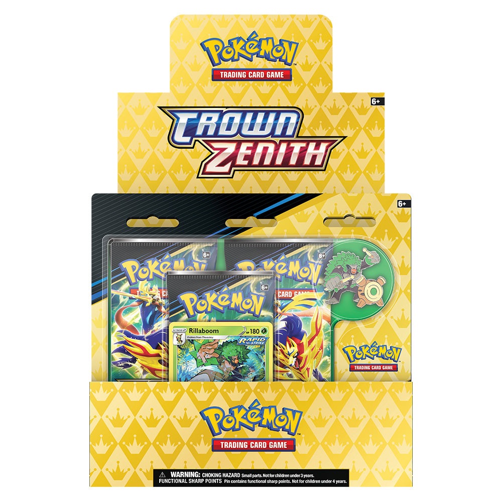 Pokémon Sword & Shield 12.5: Crown Zenith - Pin Collection