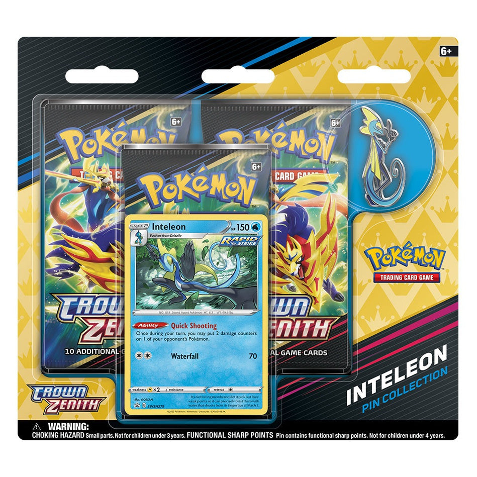 Pokémon Sword & Shield 12.5: Crown Zenith - Pin Collection