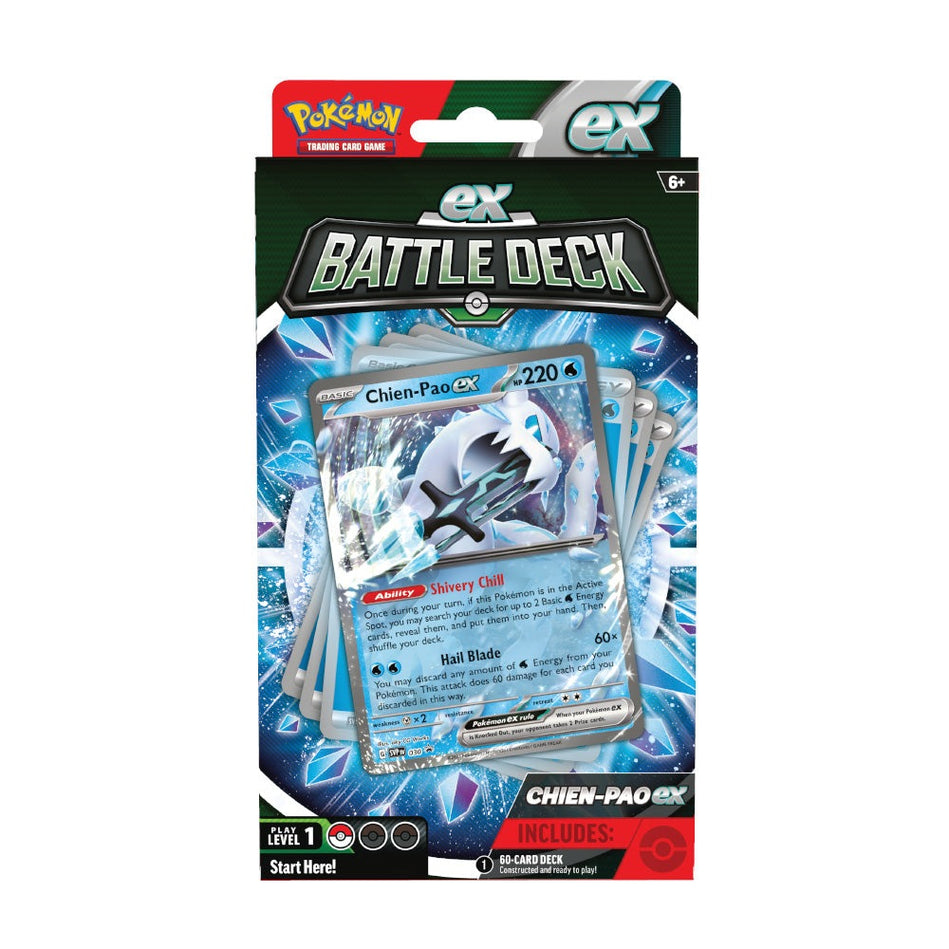 Pokémon: Chien-Pao ex or Tinkaton ex Battle Deck
