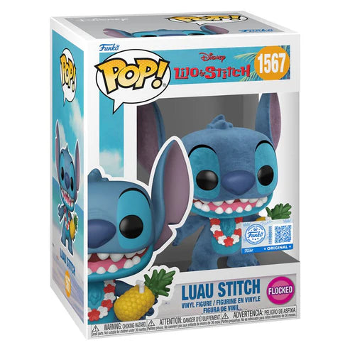 Funko Pop! Lilo & Stitch - Luau Stitch Flocked