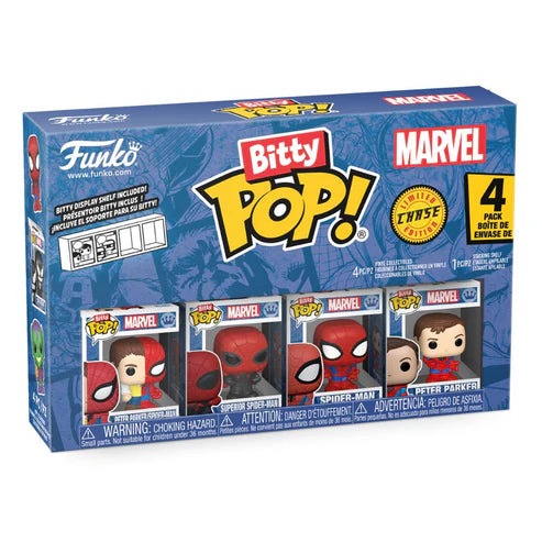 Funko Bitty Pop! Spider-Man Series 4: 4 Pack