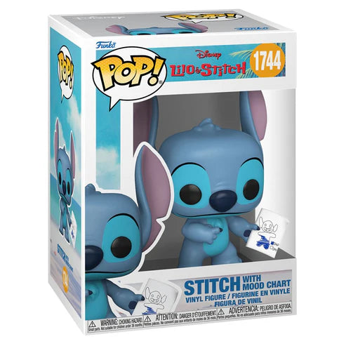 Funko Pop! Lilo & Stitch - Stitch with Mood Chart