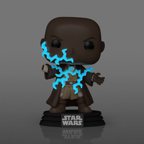 PREORDER - Funko Pop! Star Wars - Mace Windu Electricity Glow