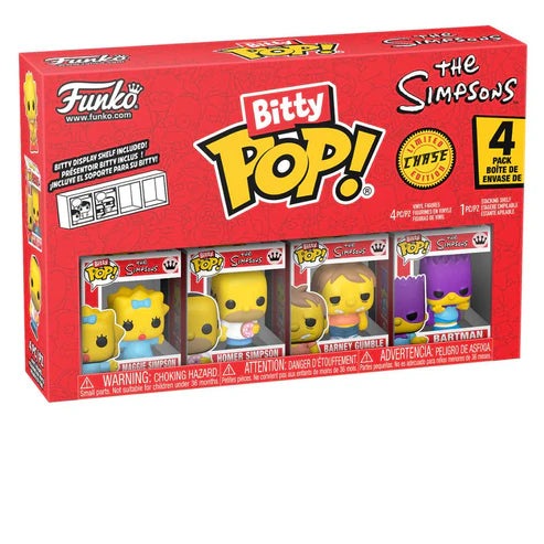 Funko Bitty Pop! The Simpsons - Maggie: 4 Pack