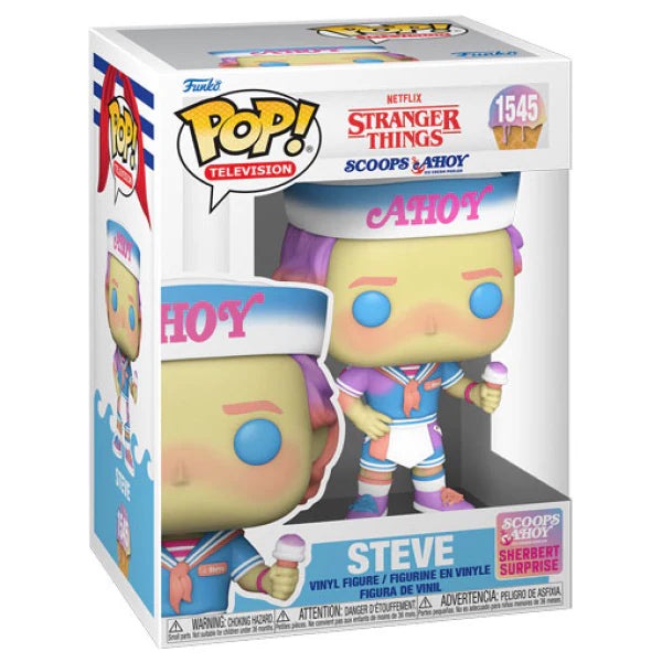 Funko Pop! Stranger Things: Season 4 - Steve Scoops Ahoy