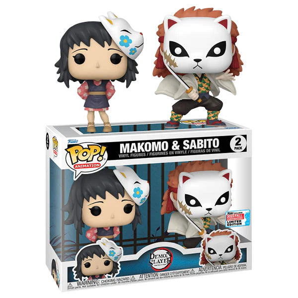 Funko Pop! Demon Slayer - Sabito and Makomo Comic Exclusive