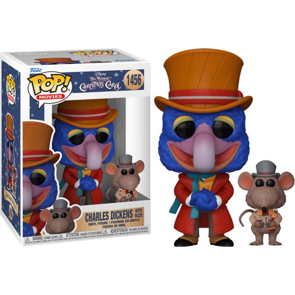Funko Pop! The Muppets Christmas Carol - Gonzo with Rizzo