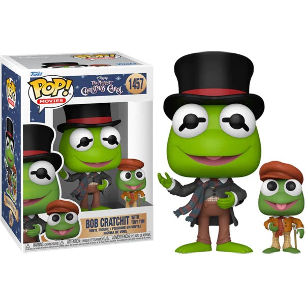 Funko Pop! The Muppets Christmas Carol - Kermit with Tiny Tim