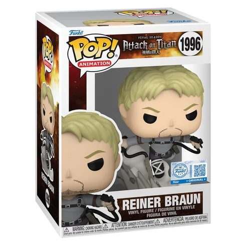 PREORDER - Funko Pop! Attack on Titan - Reiner Braun