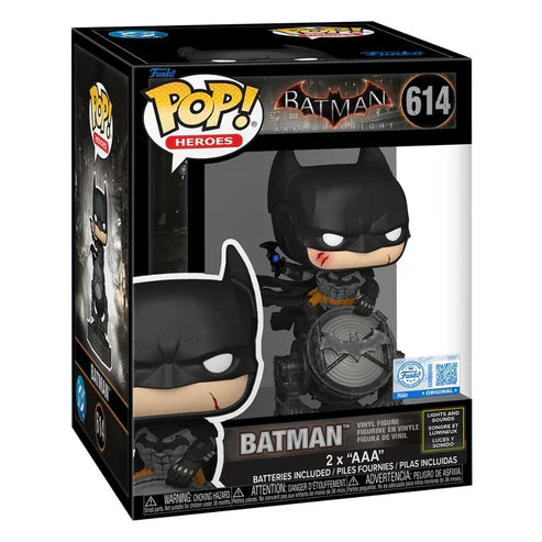 PREORDER Funko Pop! DC Comics - Batman: Arkham Knight - Batman with Light & Sound