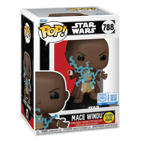 PREORDER - Funko Pop! Star Wars - Mace Windu Electricity Glow