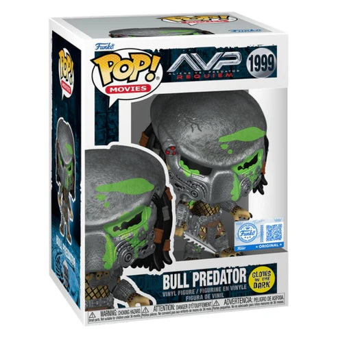 PREORDER Funko Pop! Alien vs Predator: Requiem - Bull Predator Glow in the Dark