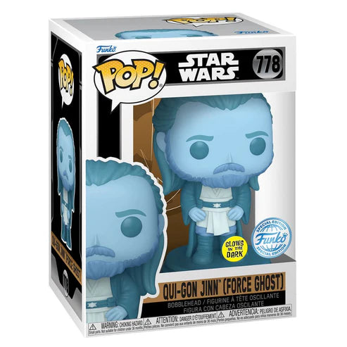 Funko Pop! Star Wars: Obi-Wan Kenobi 2022 - Qui-Gon Jinn Force Ghost Glow