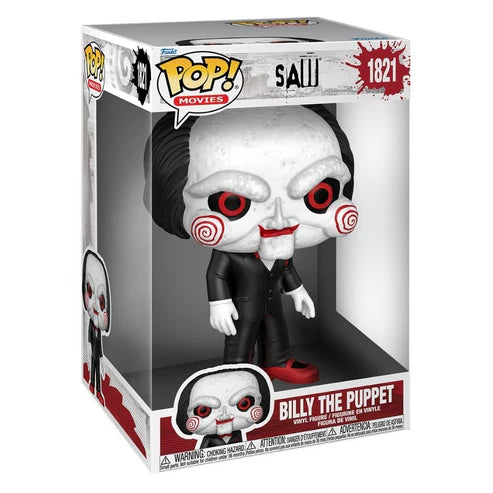 PREORDER - Funko Pop! Saw: 10th Anniversary - Billy the Puppet Jumbo