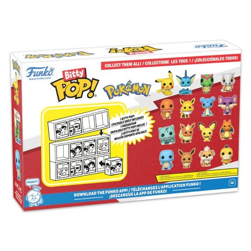 Funko Bitty Pop! Pokemon - Pikachu: 4 Pack