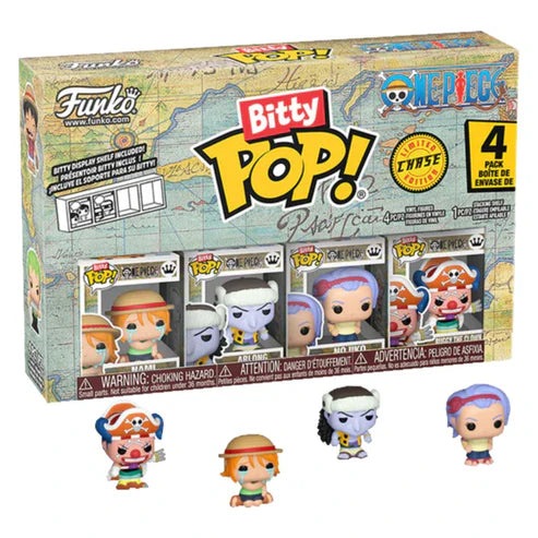PREORDER - Funko Bitty Pop! One Piece - Nami 4 Pack