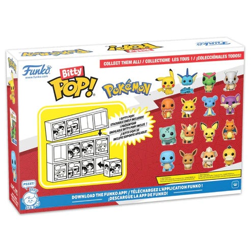 Funko Bitty Pop! Pokemon - Bulbasaur: 4 Pack