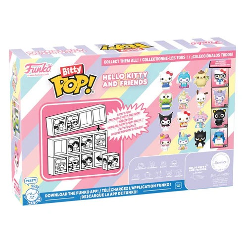 Funko Bitty Pop! Sanrio - Kuromi: 4 Pack