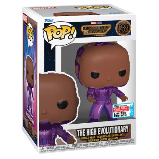 Funko Pop! Guardians of the Galaxy 3 - High Evolutionary Metallic Comic Exclusive